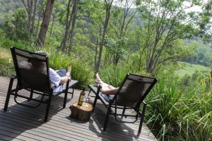 Relax on the deck and experience tranquility