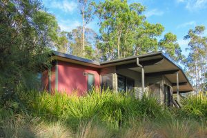 The retreats are very private - you can't see one from the other