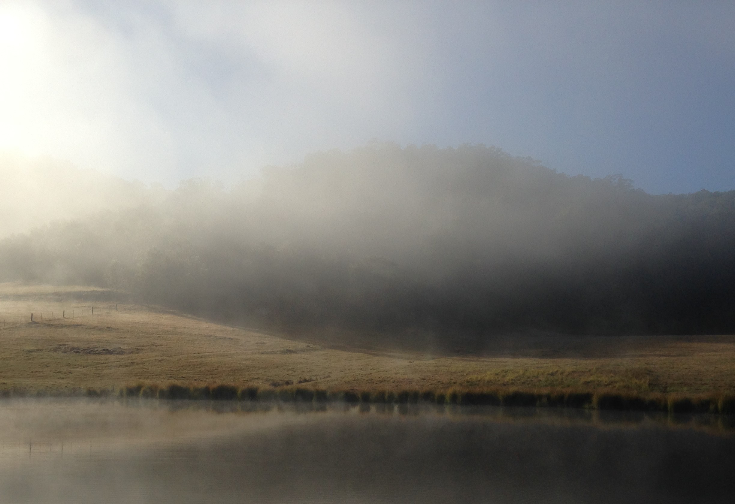 Wollombi winter, beautiful Hunter Valley landscape